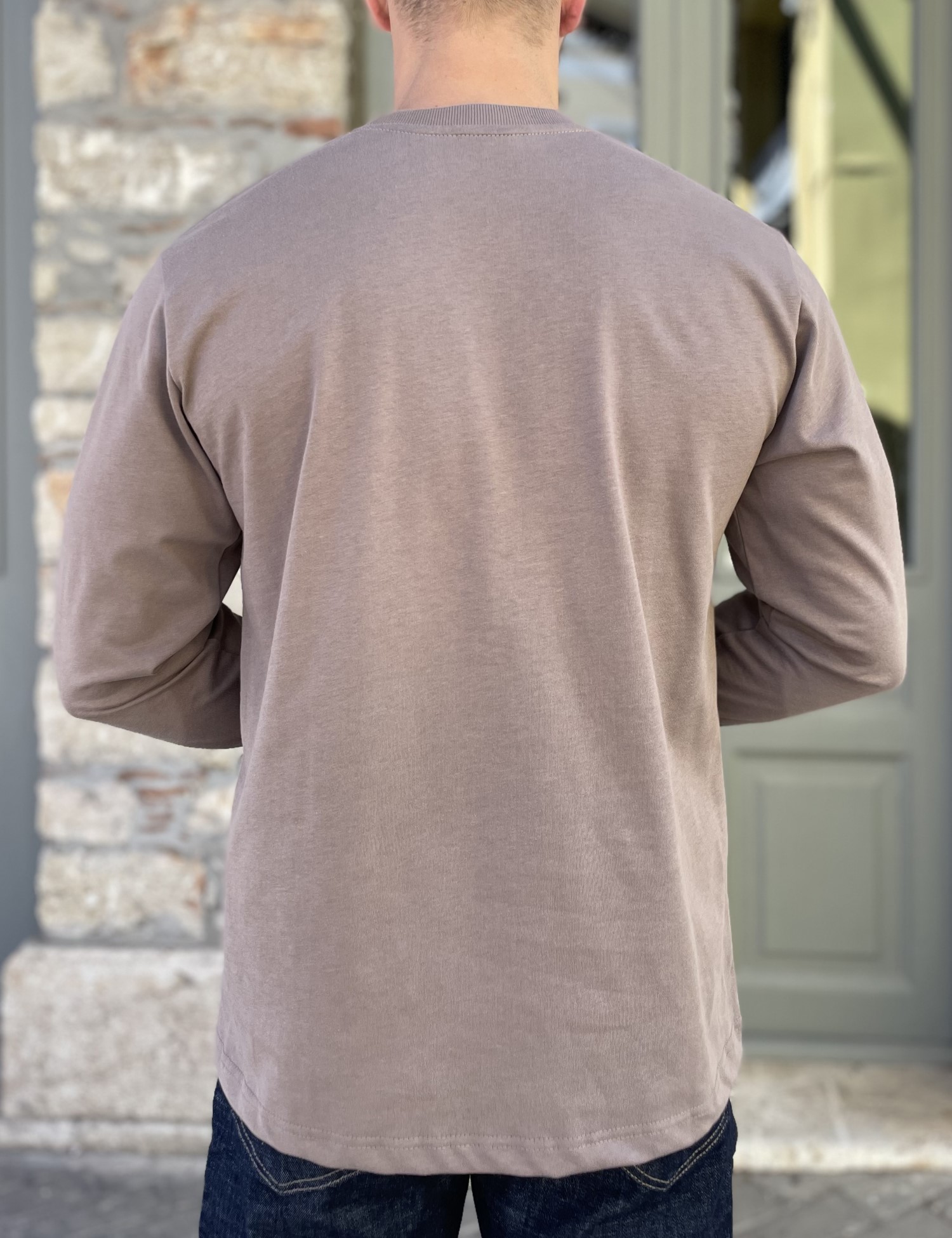 Everbest Ανδρική πούρο βαμβακερή μπλούζα Plus size 2610160P φωτογραφία